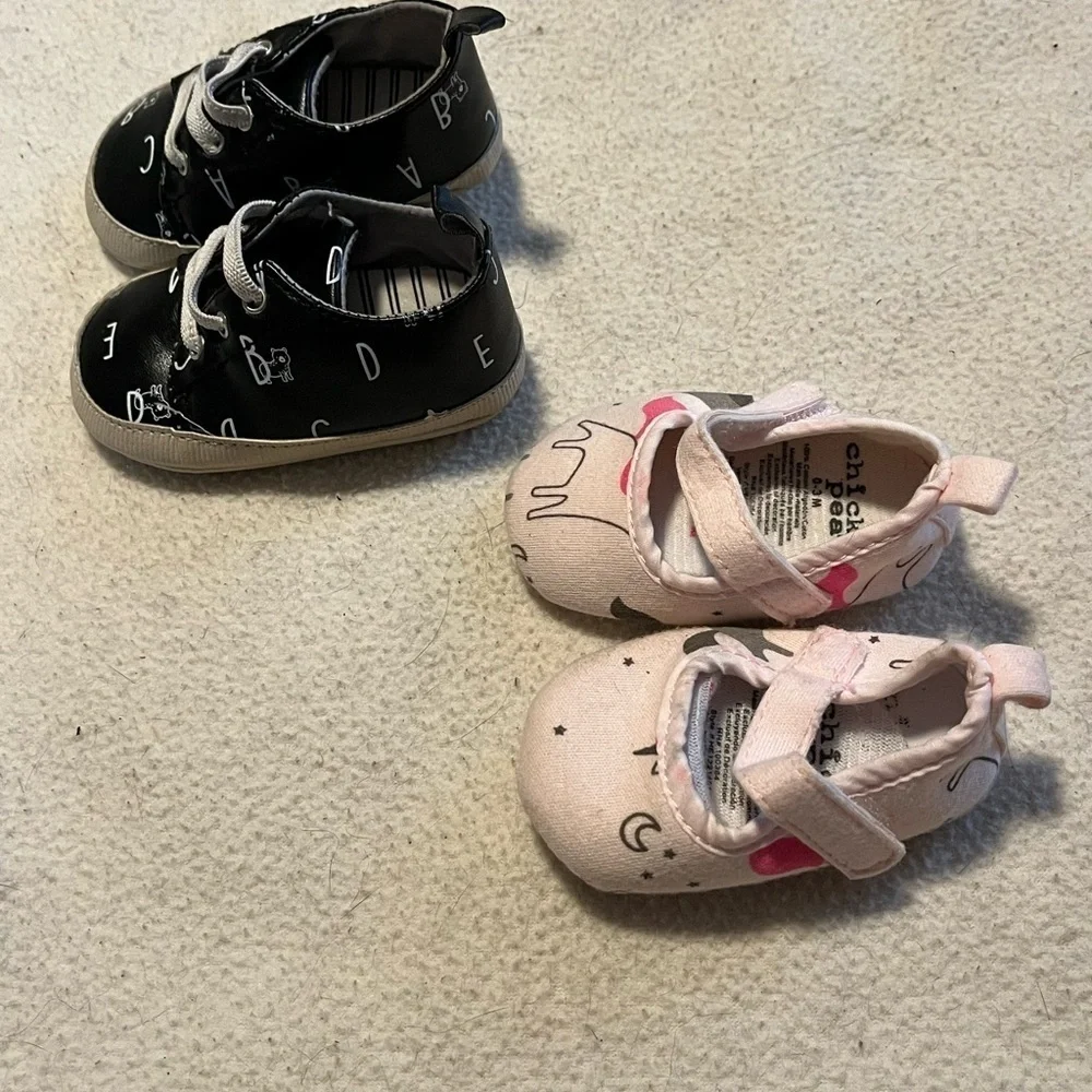 Bundle Pink Chick Pea/ Black Child Of Mine Shoes